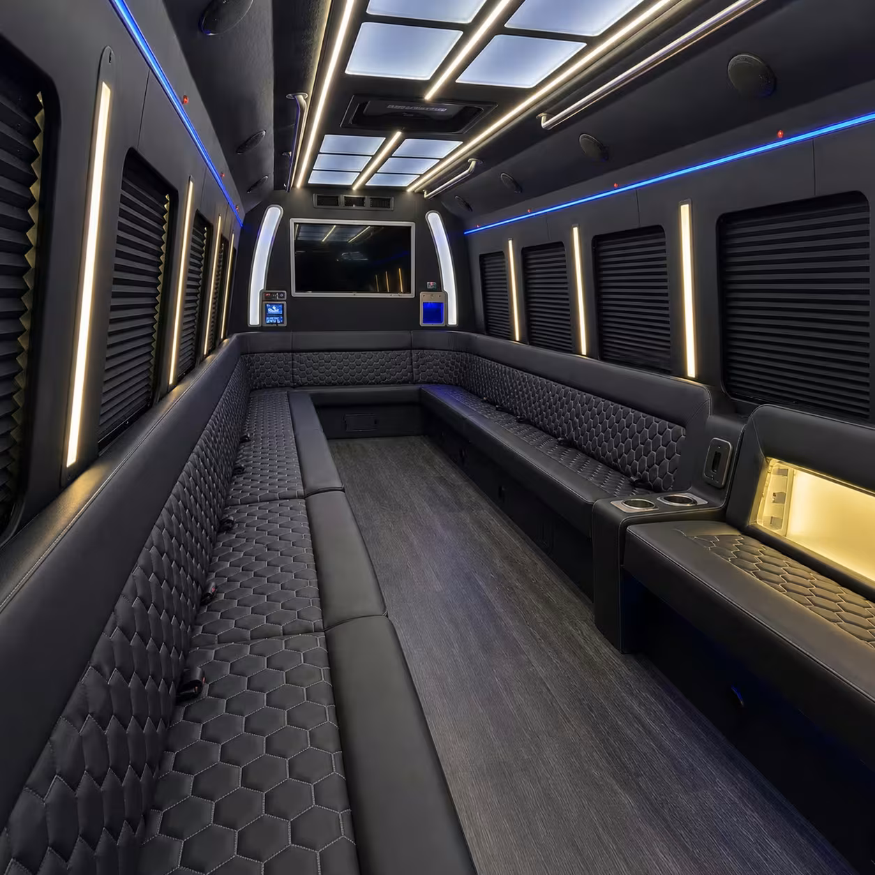 party bus rentals for mission viejo high school prom nights