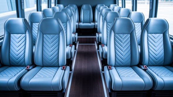 15 passenger minibus interior