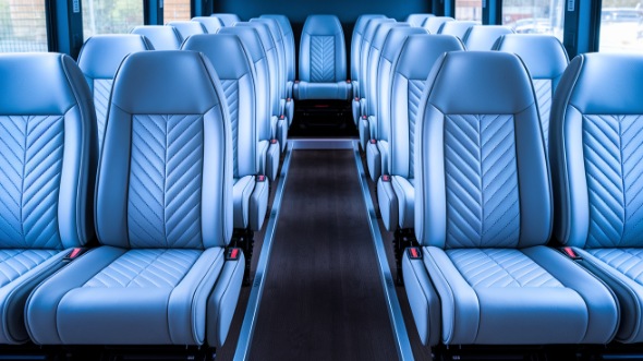 18 passenger minibus interior