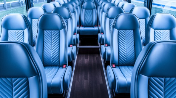 20 passenger minibus interior