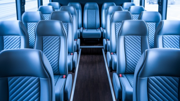 mission viejo 30 passenger minibus inside