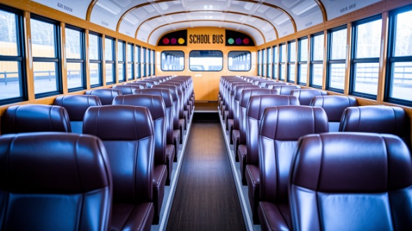 mission viejo school bus rental inside