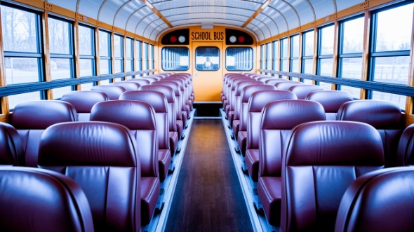 mission viejo school bus rental interior